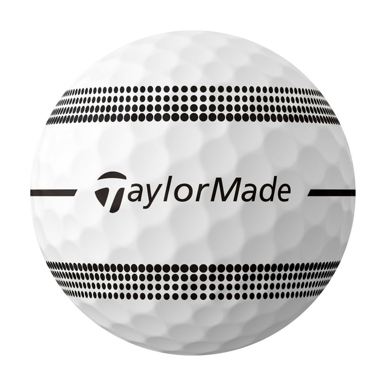 TaylorMade, Golf Balls, TP5 Stripe 12pk, Soft Speed Wrapped Core