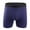A-Blue, variant on Jinhomg Men's Underwear Boxer Briefs Soft Breathable Cotton Underwear Seamless Elastic Waistband Boxers Comfy Daily Wear Todays Black M