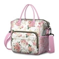 thumbnail image 1 of Sac-repas Imperméable à Imprimé Floral - Grand Sac Isolé et Étanche, Conception Thermique à Multiples Poches, 1 of 6