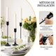 thumbnail image 3 of Juego de 3 Candeleros para Velas, Portavelas Decorativo de Metal Negro para Cónicas, para Decoración del Hogar, Bodas, Cenas, Fiestas y Cocina (3, Negro), 3 of 8