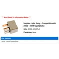 thumbnail image 2 of Daytime Light Relay - Compatible with 2002 - 2004 Toyota Echo 2003, 2 of 2