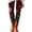 19# Dark Green, variant on Women's Christmas Halloween Crossover Leggings High Waisted Soft Stretch Feel Festive Print Detail Pull-on Comfort Casual Movement Machine Washable