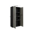 thumbnail image 3 of Manhattan Comfort Eiffel 3-Piece Engineered Wood Storage Cabinets in Gray, 3 of 10