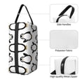 thumbnail image 3 of Goofa Lovely Penguin Printed Toiletry Bag with Handle,Large Capacity Travel Makeup Cosmetic Bag for Women, Carry on Airport Airline Compliant Bag, 3 of 9