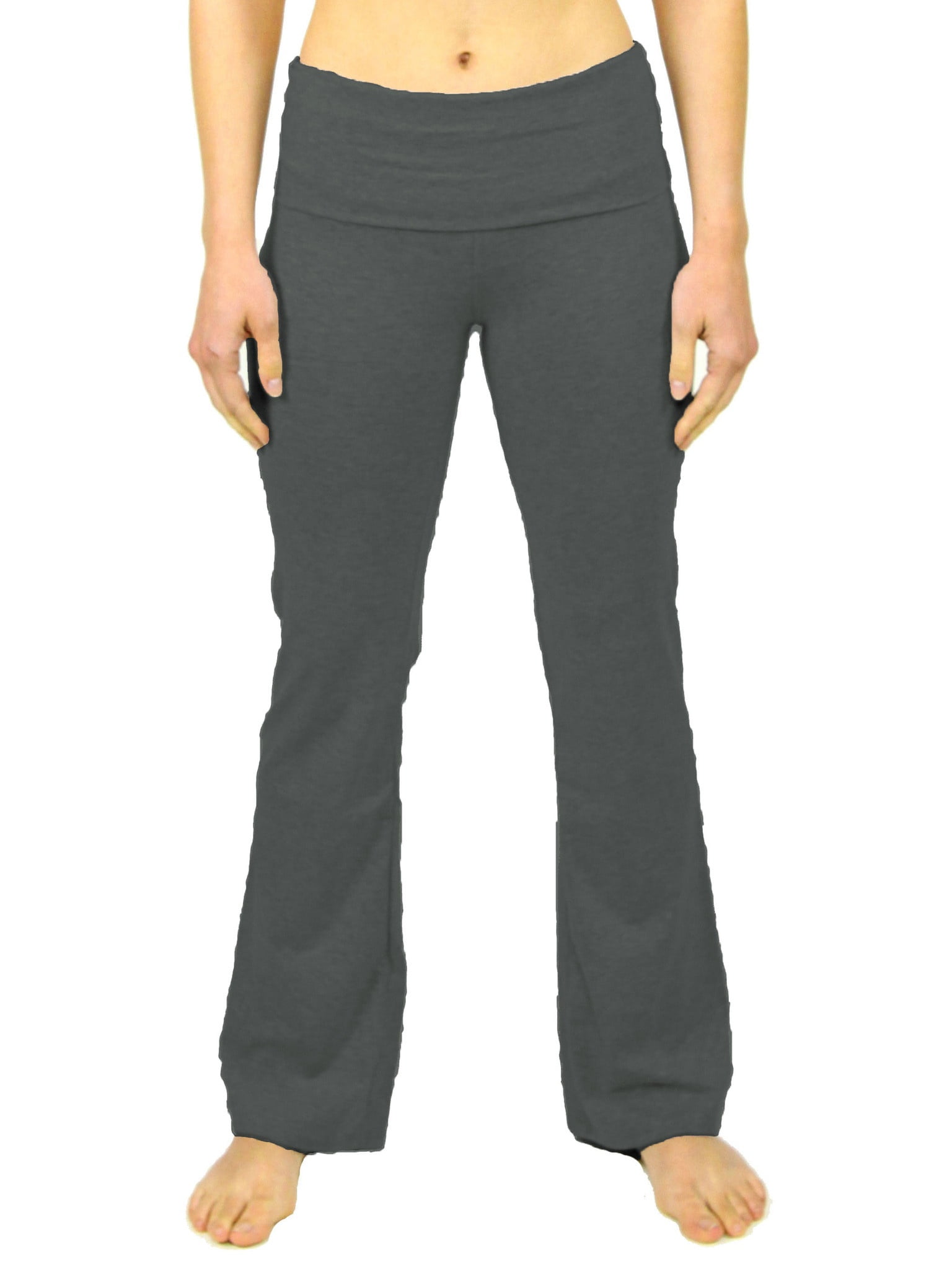 Stretch Is Comfort Women's and Girl's Cotton Yoga Pants Cotton
