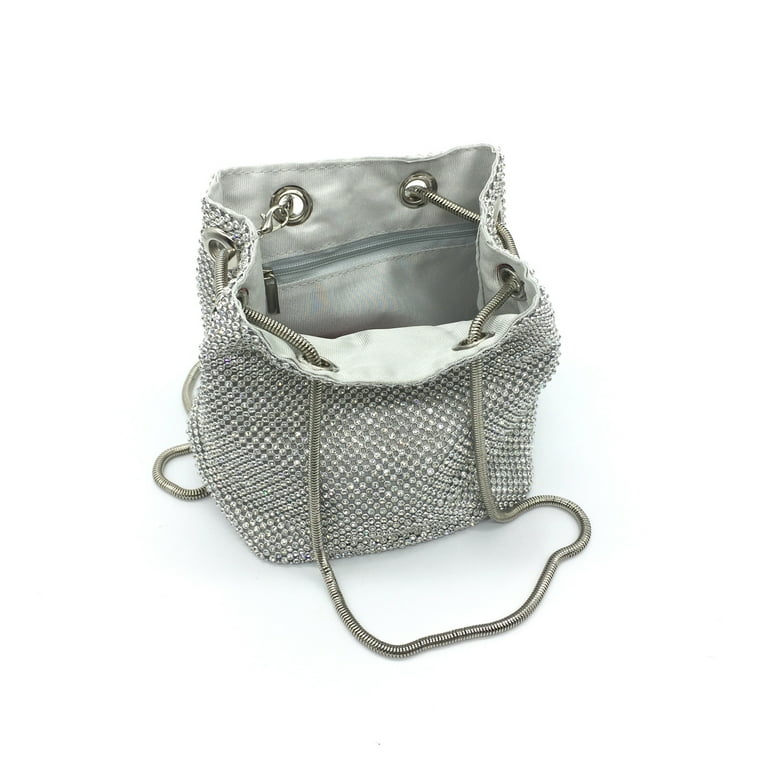 Drawstring cheap evening bag