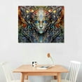 thumbnail image 2 of COMIO  Enigmatic Faces Canvas Wall Art, 2 of 4