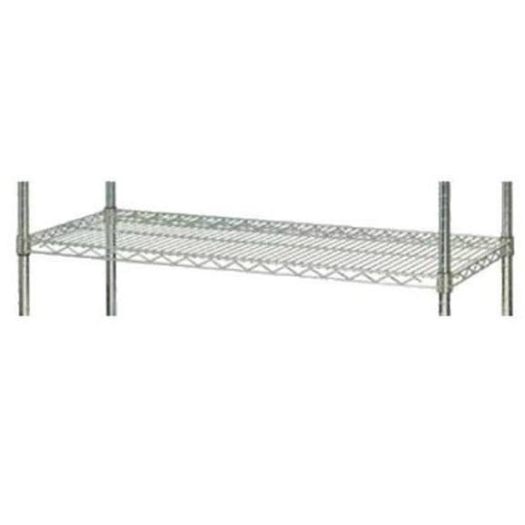 FocusFoodService FF1848C 18 in. W x 48 in. L Wire Shelf - Chrome