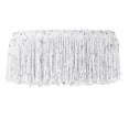 thumbnail image 1 of Uxcell Franges à Sequins avec Franges pour Couture, Franges pour Robe Latine, Danse de Scène, Blanc, 2 Yards x 4 Po, 1 of 7