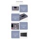 thumbnail image 5 of Controlador de carga y descarga Controlador solar 12 voltios/24 voltios identificación automática cargador solar pantalla LCD regulador solar controlador de recarga solar USB dual, 5 of 8