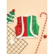 thumbnail image 5 of Chaleco de elfo de Papá Noel con lentejuelas brillantes para niños y niñas, chaleco con dobladillo de piel sintética para Cosplay, actuación de circo, disfraz de juego de rol navideño, 5 of 5