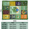 thumbnail image 7 of Plant Blanket Gardening Gifts for Women Men Gardeners Plants Lover Soft Plants Throw Blanket Presents Birthday Christmas 50"x40", 7 of 7