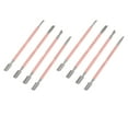 thumbnail image 1 of Nail Pusher, Spoon Nail Cleaner Portable Dead Skin Removal Dual Sided Stainless Steel 2 Set Multifunctional  for Home for Manicure, 1 of 8