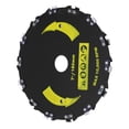 thumbnail image 2 of Chainsaw Disc, Wear Resistant Multi Teeth Alloy Steel Right Angle Chain Disc  For Wood Plastic Processing 7in 14 Teeth,9in 20 Teeth, 2 of 8