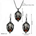 thumbnail image 3 of ​​XIANXIAN 2025 Dark Witch Jewelry Collection Set - Gothic Pendant Necklace & Earrings for Halloween Parties Vampire-Themed Accessories Adult Costume Finishing Touch​​, 3 of 3