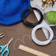 thumbnail image 5 of 1 set 100M 2 colors PVC Covered Iron Boning Strips Wire for Millinery Hat Brims Mixed color 1mm 50m/color Iron, 5 of 6