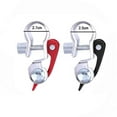 Eudgs Universal Auto Car Battery Negative Positive Terminal Clamp Clip