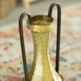 thumbnail image 6 of Decorative Antique Style 2 Handle Metal Jug Floor Vase for Entryway, Living Room or Dining Room, 6 of 8