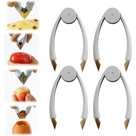 

Clearance Deals!Crcmjuhgsa Tableware Multifunctional Pineapple Eye Remover 2024 New Stainless Steel Cutter Strawberry Stem Remover Pineapple Peeler Quickly Cut And Stems From Fruits Tool For Kitchen