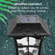 thumbnail image 2 of Farol Solar De Pared, Paquete De 4 Unidades Belug, Negro, 2 of 5