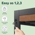 thumbnail image 2 of Zinus 35 inch Kai Bamboo and Metal Platform Bed Frame, 2 of 9