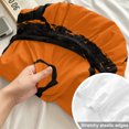 thumbnail image 4 of King Size Fitted Sheet Set - Orange Halloween 3 Piece Bedding Sets 16" Deep Pocket Fitted Sheet with 2 Pillowcases, Scary Castle Bats Tree Silhouette Brushed Microfiber Hotel Luxury Bed Sheets, 4 of 9