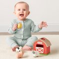 thumbnail image 3 of Itzy Ritzy Itzy Play Farm Stacking and Nesting Toy for Infants, 6+ Months, 3 of 5