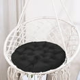 thumbnail image 3 of Patio Hanging Egg Chair Pad, Round, Thickened, Removable, Water Resistance, Patio Seat Cushion Replacement, Porch Lounge Chair, 3 of 9