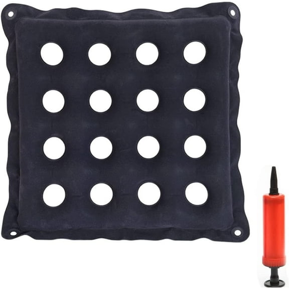 Premium Inflatable Seat Cushion Portable Chair Cushion for Office Wheelchair Travel, Wheelchair Cushions for Daily Use Prolonged Sitting Relief, 1 Pack Random Color