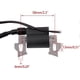 thumbnail image 2 of Ignition Coil Assembly Replacement for GX120 GX140 GX160 GX168 GX200 5.5HP 6.5HP Engine Generator Lawn Mower, 2 of 4