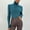 !Light blue, variant on Hot Sale!! Women's Turtleneck Long Sleeve Shirts Fall Fashion Basic Thermal Underwear Tops Winter Clothes 2025 Ribbed Knit Lightweight Pullover Sweater Stretch Fitted Top Army Green One size