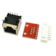 thumbnail image 5 of Kit de placa PCB de conector Ethernet con paso de ,1" (2,54 mm) y conector 8-P No soldar con pin, 5 of 6