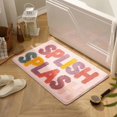 thumbnail image 1 of Bathroom fun carpet cute bathroom carpet non-slip children's modern microfiber mat absorbent non-slip, 1 of 4