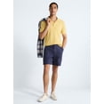 thumbnail image 3 of Free Assembly Men's Textured Polo Sweater with Short Sleeves, Sizes S-3XL, 3 of 7