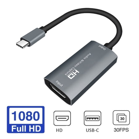 4k Hdtv Video Capture Card Usb Type C Capture Card Dongle Adapter for ...