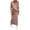 Pink, variant on SRZYMJ Women's Turtleneck 2 Piece Outfits Ribbed Knit Sweater Midi Pencil Skirt Set