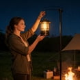 thumbnail image 4 of Rechargeable Camping Lantern, Dimmable Camping Lights, Waterproof Portable Emergency Lamp with Hanging Handle for Outdoor Lights Lantern Rechargeable Lamp, 4 of 6