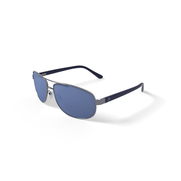 PRX Captain III Men's Sunglasses in Matte Gunmetal/Black, Aviator