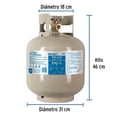thumbnail image 3 of Tanque de Gas Foset Portátil 9 Kg CILG-9, 3 of 4