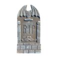 thumbnail image 2 of Graveyard Decorations for Halloween 16.5 Inch Gravestones Halloween Decorations Spooky Foam Rip Tombstone Statue for Yard Lawn Haunted House Halloween Party Decor 1 Pack, 2 of 4