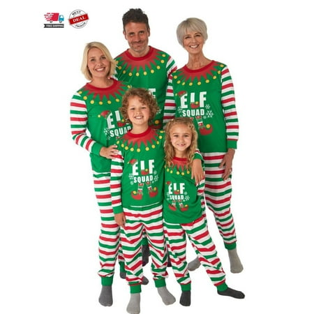 

ZIYIXIN Family Christmas Pajamas Sets for Family Couple Matching Holiday Jammies Women Men Kids Deer Sleepwear Loungewear Pjs