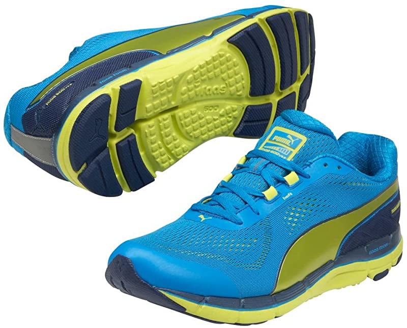 Puma Men's Faas 600 v3 Running Shoe, Poseidon/Sulphur Spring, 8 D(M) US ...