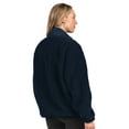 thumbnail image 2 of Women's Starter College Navy Seattle Seahawks On the Ball Sherpa Jacket, 2 of 2