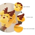 thumbnail image 6 of Novelty Animal Plush Slippers for Adults Christmas Dragon Reindeer Dog Cozy House Shoes, 6 of 6
