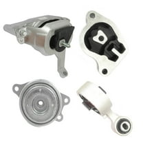 M460 4350 4353 4339 4340 For 07-12 Nissan Altima Maxima 2.5L Set 4PCS Transmission Engine Motor Mount 07 08 09 2010 2011 2012