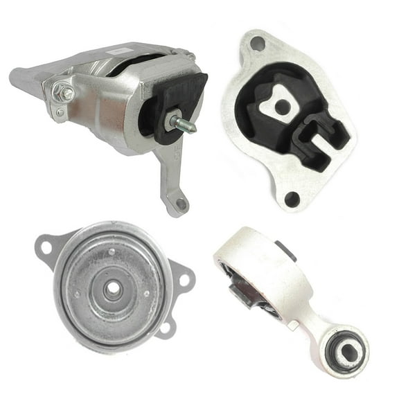 M460 4350 4353 4339 4340 For 07-12 Nissan Altima Maxima 2.5L Set 4PCS Transmission Engine Motor Mount 07 08 09 2010 2011 2012