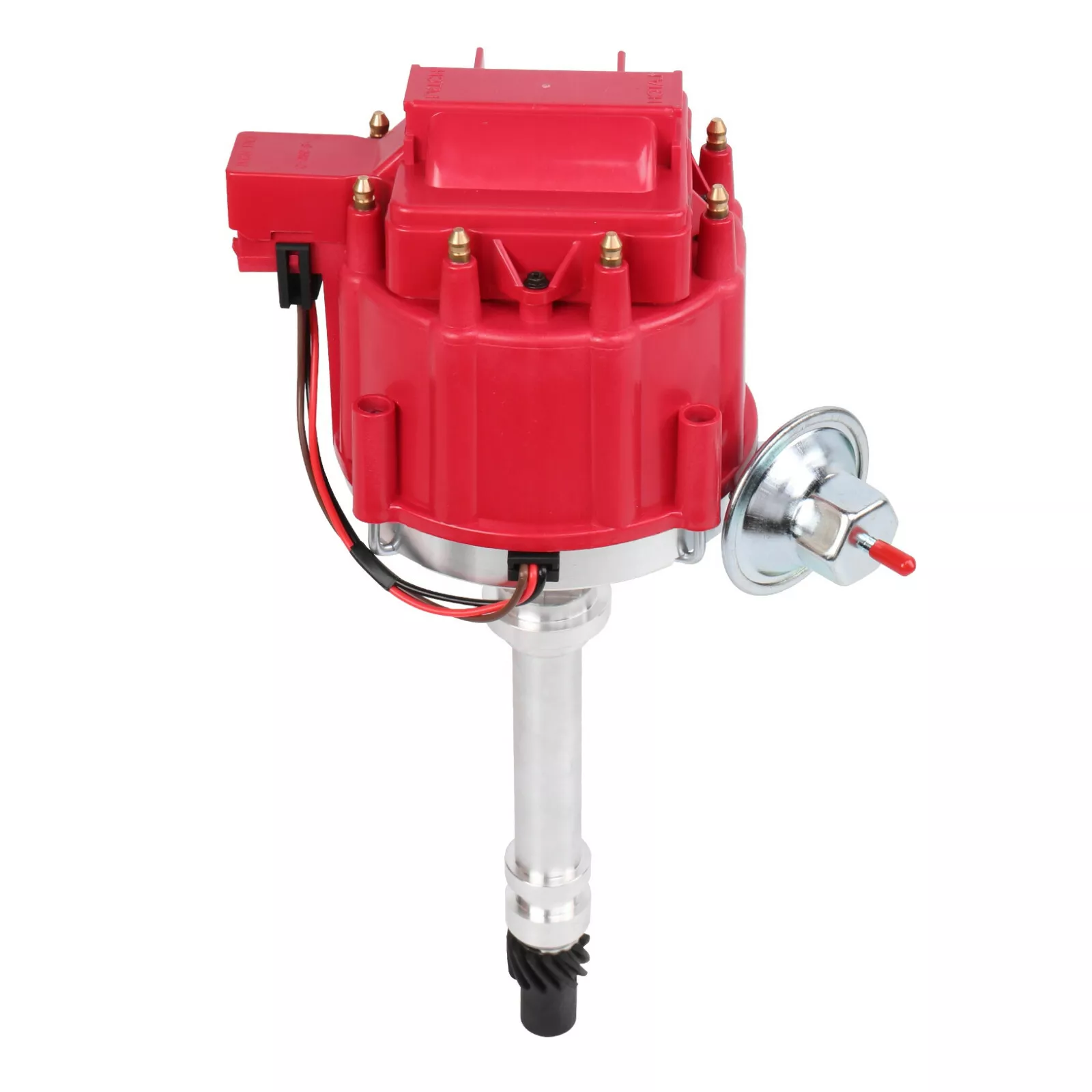 MOSTPLUS Racing Distributor w/ 65K Coil 7500RPM-350 for Chevy V8 HEI 454 SBC BBC