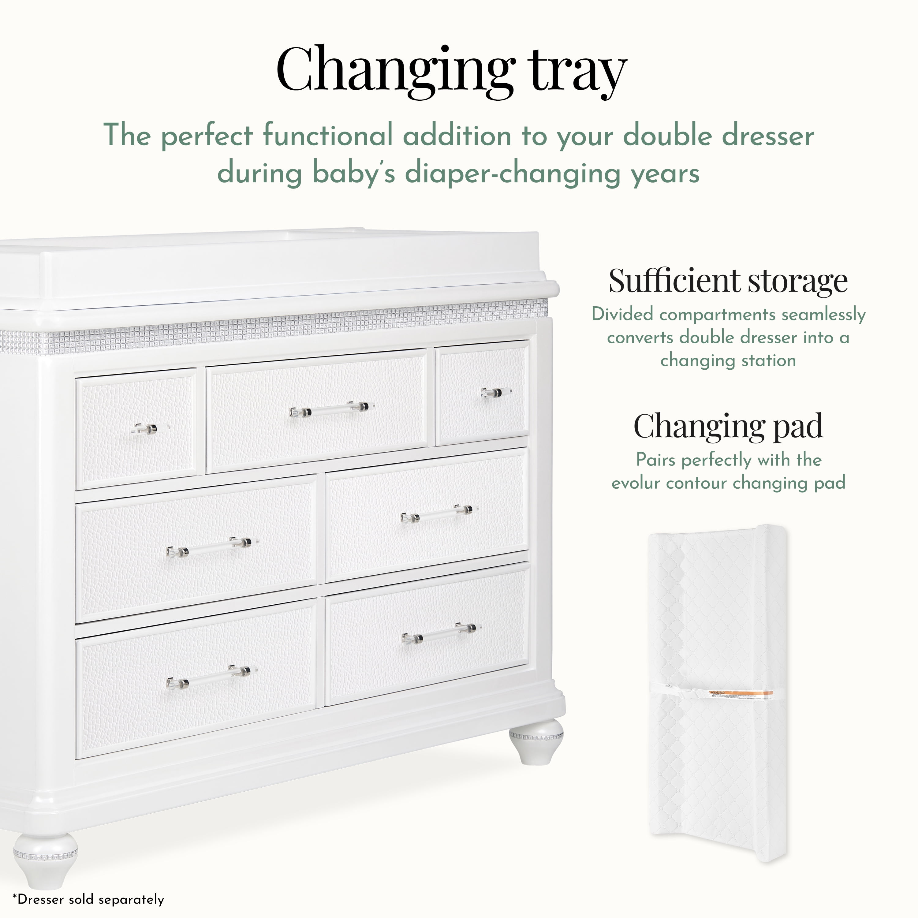 Evolur Nova Change Tray, Stardust