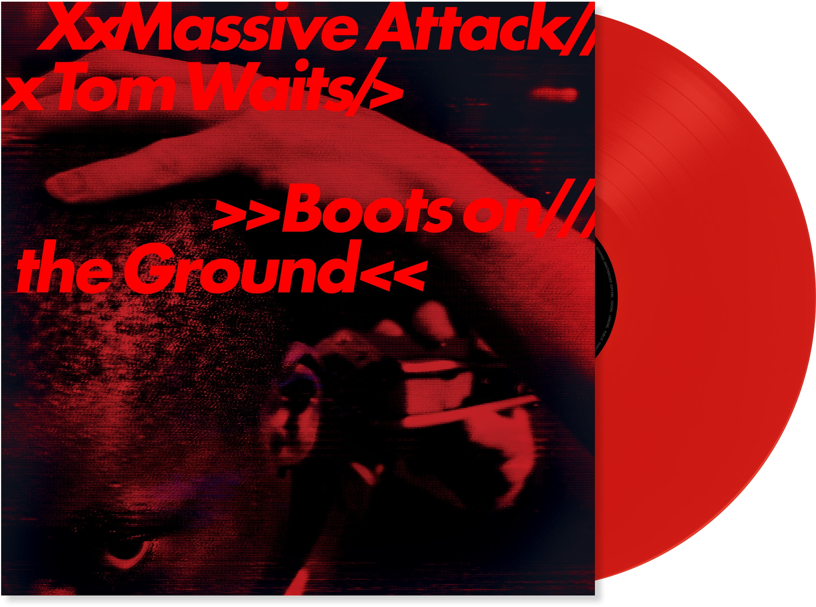 Massive Attack - Boots on the Ground - Random Color Red, White or Blue - Music & Performance - Vinyl
