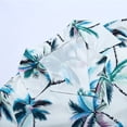 thumbnail image 4 of Hawaiian Shirts for Women Summer Tropical Print Button Down Shirts Casual Beach Shirts White S, 4 of 8